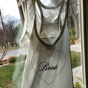 Victoria Secret lingerie Bride tank set